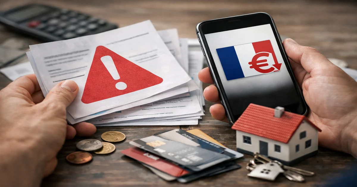 Image de couverture de Surendettement en France: 5 Étapes pour S'en Sortir Vraiment