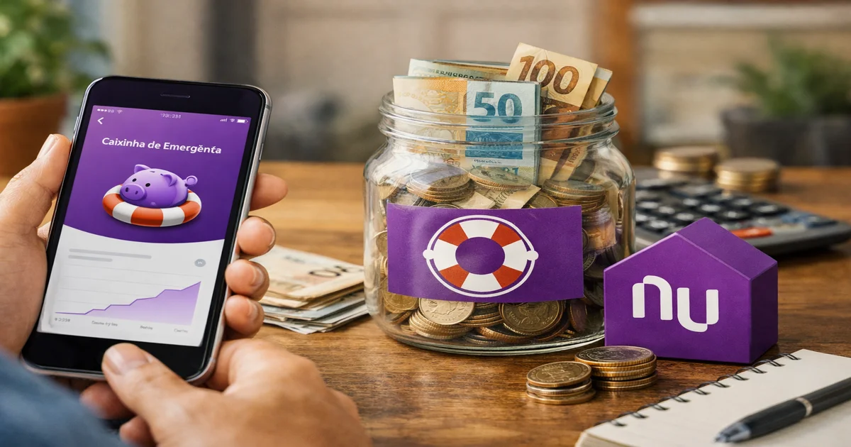 Imagem de capa de Reserva de Emergência Nubank: Como Configurar Sua Caixinha Automática?