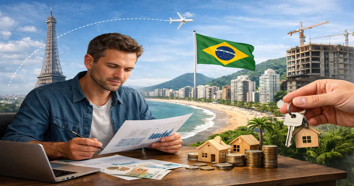 Image de couverture de Comment Investir dans l'Immobilier Brésilien depuis la France?