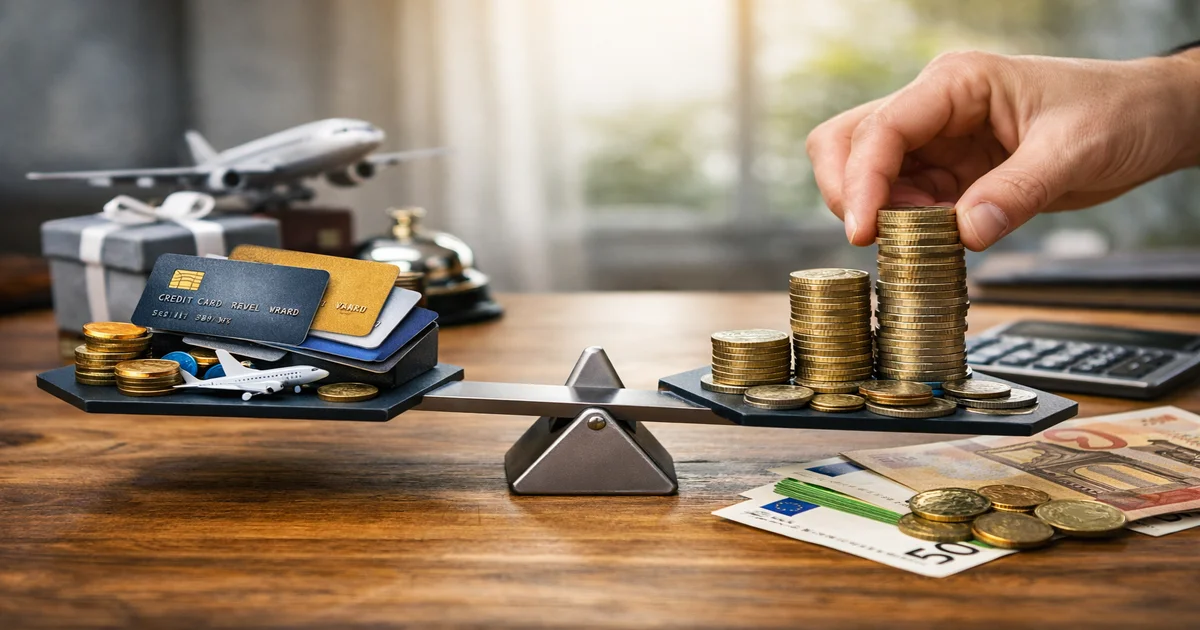 Titelbild von Kreditkarten-Belohnungen vs Cashback: Welche Strategie bringt mehr?