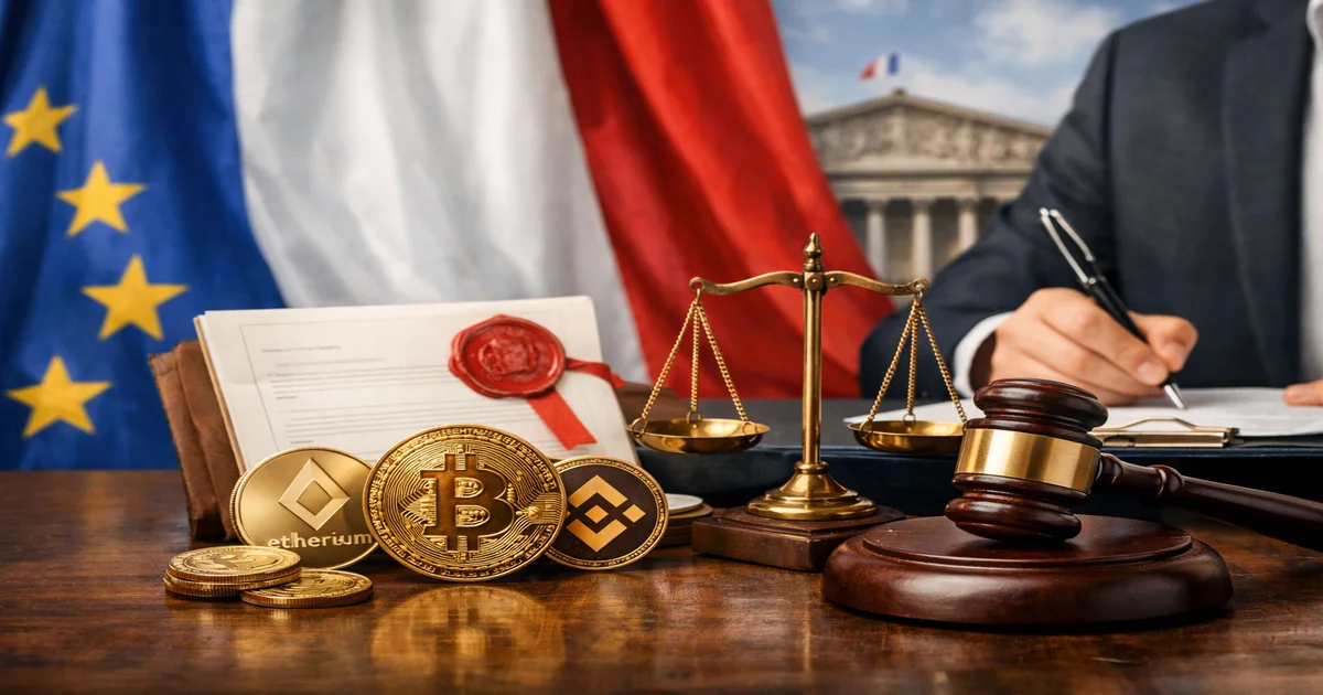 Image de couverture de Réglementation Crypto en France: Ce Que Tout Investisseur Doit Savoir