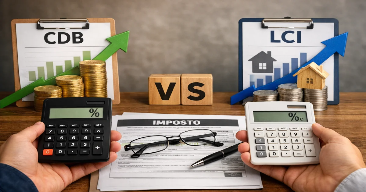 Imagem de capa de CDB vs LCI: Qual Investimento Rende Mais para Você?